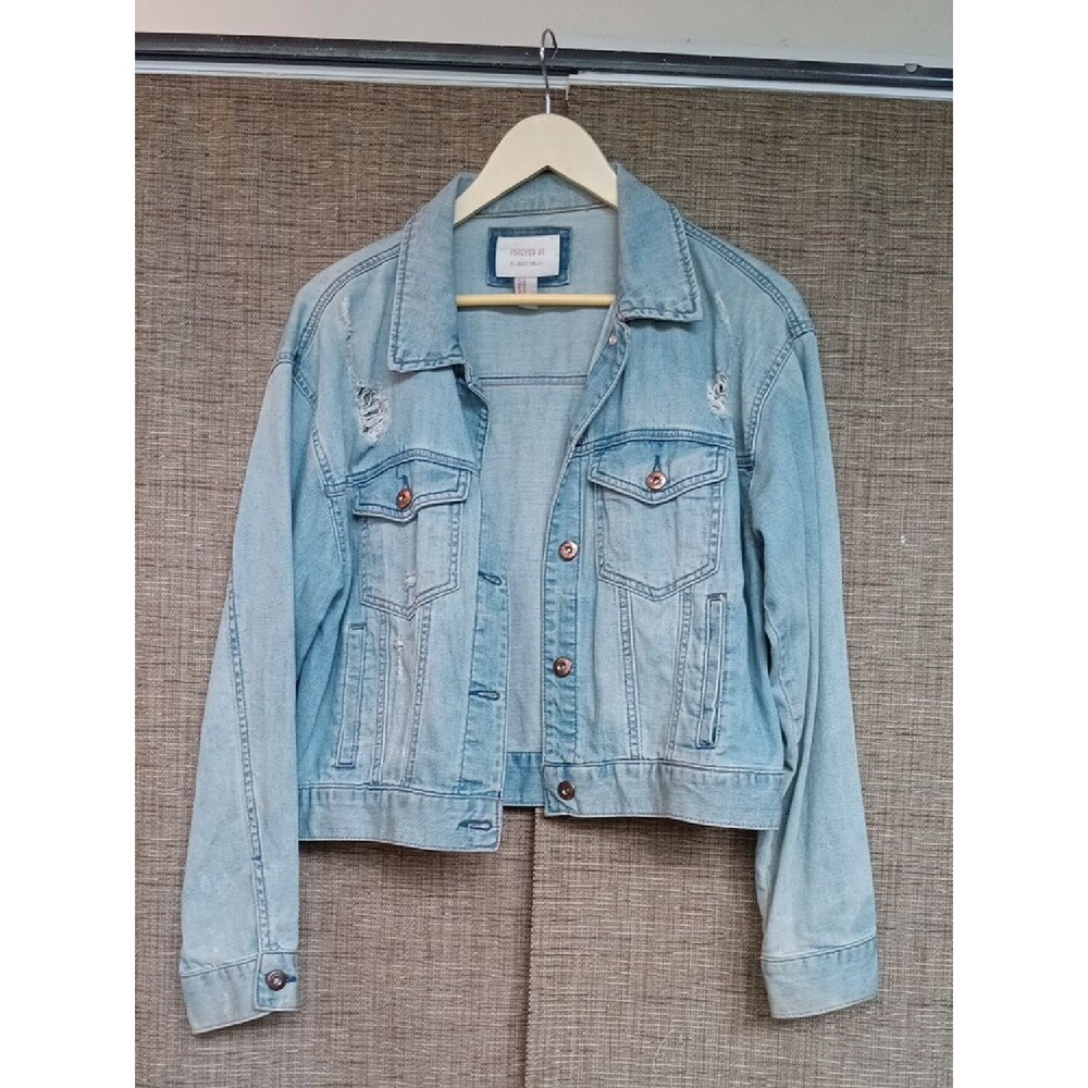 Forever 21 Denim Jacket Size M